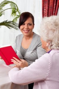 Betreuung einer Seniorin
