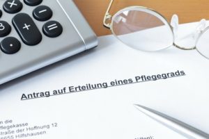 Antrag auf Pflegegrad