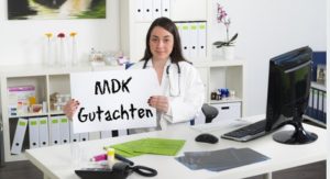 Pflegenote durch MDK Gutachten